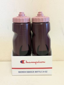 NEW CHAMPION QUENCH SQUEEZE BOTTLE RUBYCOSMIC PINK 4PK