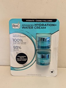 NEW ROC ADVANCED HYDRATION PLUS WATER CREAM 2PK