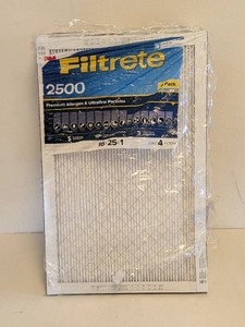NEW 3M FILTRETE 2500 16x25x1 FILTERS 4PK