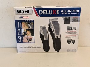 NEW WAHL HOME PRODUCTS DELUXE ALL-IN-ONE HAIRCUTTING KIT