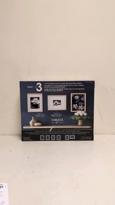 MIKASA HOME ACCENTS 11 X 14 IN GALLERY FRAME SET OF 3 GOLD
