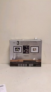 MIKASA HOME ACCENTS 11 X 14 IN GALLERY FRAME SET OF 3  BLACK
