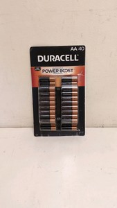 NEW DURACELL POWER BOOST AA BATTERIES 40CT