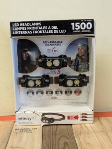 INFINITY X1 LED HEADLAMPS 3PK
