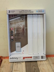 INFINITY X1 RECHARGEABLE UNDER CABINET LIGHTS 3PK