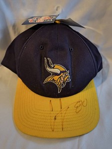Cris Carter Signed Hat