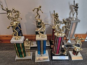 Lot Of Vintage Trophies