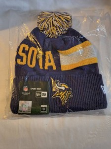 Mn Vikings Knit Beanie Hat