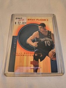 Timberwolves Wally Szczerbiak Card