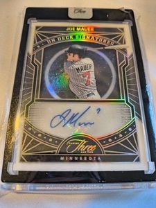 Signed Rare Joe Mauer Card 3232