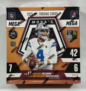 2025 Mosaic NFL Football Mega Box - NewSealed