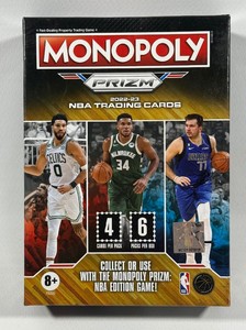 2022-23 Prizm Monopoly Basketball Booster Card Box - New