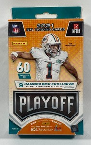 2021 NFL Playoff Hanger Foorball Card Box - New
