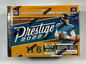 2022 Prestige Football NFL Blaster Card Box - NewSealed