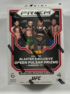 2022 UFC Prizm Blaster Card Box - NewSealed