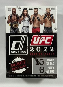 2022 UFC Donruss Blaster Card Box - NewSealed