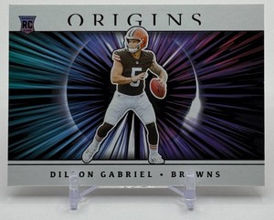 Dillon Gabriel 2025 Origins Big Bang  CASE HIT SSP Rookie Football Card No. 14