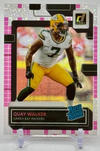 Quay Walker 2022 Clearly Donruss Techno 66 Rookie Football Card No. 98