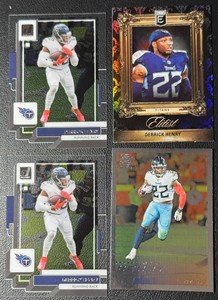 Derrick Henry 4-Card Football Card Lot