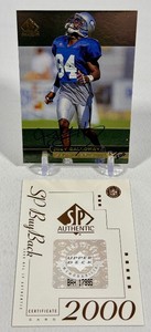 Joe Galloway Auto 200 SP 2000 Upper Deck SP Authentic Numbered 104200 Football Card
