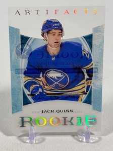 Jack Quinn RC 2022-23 Artifacts #CCR-4 Rookie Hockey Card