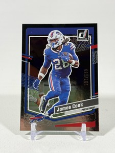 James Cook 199 2923 Donruss Silver Press Proof #30 Numbered 23100 Football Card