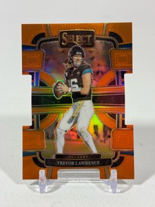 Trevor Lawrence 499 2023 Select Concourse Orange Die Cut #46 Numbered 81499 Football Card