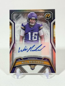 Will Reichard RC Auto 2025 Resurgence #RRS-WR Rookie Minnesota Vikings Football Card
