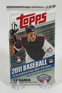 2011 Topps Baseball Series 2 Packs - Mike Trout RC