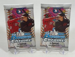 2 Packs - 2023 Bowman Chrome Baseball Cards