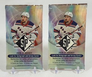 2 Packs - 2020-21 SP Hockey Cards