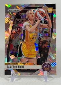 Cameron Brink Cracked Ice Prizm RC 2024 WNBA #127 Basketball Card
