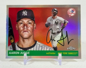Aaron Judge Refractor 2025 Topps Chrome #136 Baseball Card