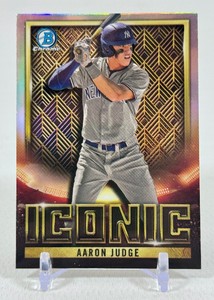 Aaron Judge Refractor 2023 Bowman Chrome Iconic #B1-8 Baseball Card