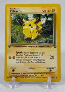 Pikachu 1st Edition 6064 Pokemon Trading Card