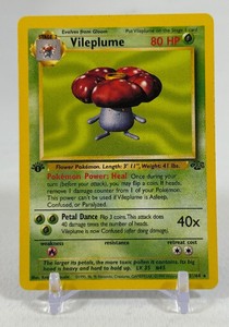 Vileplume 1st Edition 3164 Pokemon Trading Card