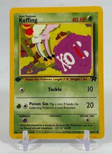 Koffing 1st Edition 5882 PokemonTrading Card
