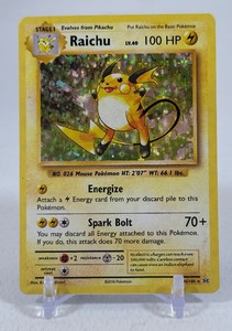 Raichu Holo 36108 Pokemon Trading Card
