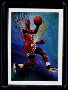 Michael Jordan 1990 NBA Hoopes #358 Checklist Basketball Card