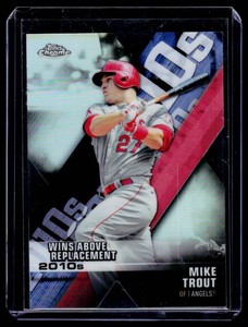 Mike Trout Die Cut Refractor 2020 Topps Chrome #DOD-1 Baseball Card