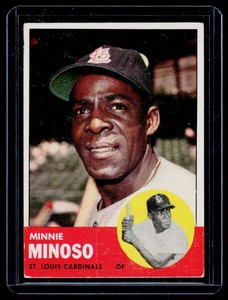 Minnie Minoso 1963 Topps #190 Vintage Baseball Card