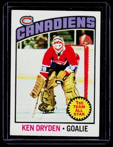 Ken Dryden 1976 Topps #200 Vintage Hockey Card