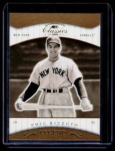 Phil Rizzuto 17550 Gold 2001 Donruss Classics Legend #200 Baseball Card