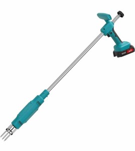 21V Electric Weed Puller Tool, Stand Up Heavy Duty Weed Puller w3000mAh Battery2, Root Weeder for LawnYard