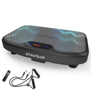 $199 Nautilus Vibratone Pro Vibration Plate Full Body Fitness and Exercise Platform - Muscle Strength, Circulation, Black