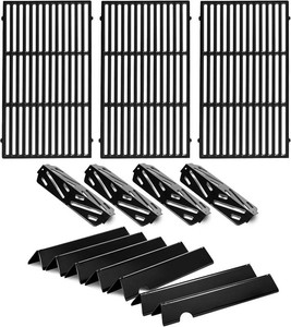 $116 Genesis II E-410 S-435 Grill Replacement Parts 66097 Grates 66033 Flavorizer Bars 66686 Heat Deflectors for Weber Genesis ii 400 Series Grill Parts GS4 GBS 2 E410 E435 ii LX E-440 LX S-435 SE-410 S435