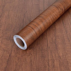 Wood Grain Contact Paper Peel and Stick Wallpaper for Cabinets Furniture  17.7x118 Brown Self-Adhesive Removable Vinyl Film Decor for Countertops Drawers Shelf Liner Home Furniture Renovation
