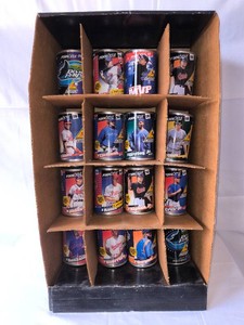 Lot of 16 -1990s Pinnacle Baseball Cards in a can