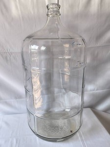 Vintage Carboy 5 gallon glass jug