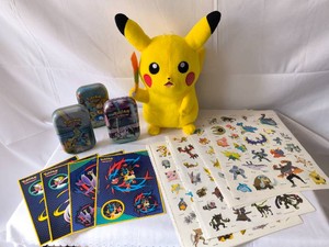 Pokmon Lot-Plush,Stickers,Mini tins
